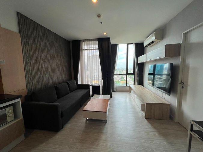 รูป 1 ห้องนอน | 1 ห้องน้ำ | BTS Ekkamai | 43 ตร.ม. | 25,000 บาท/เดือน | ชั้น 22 — Estella Residences Ekamai กรุงเทพฯ - รูปที่ 1/10