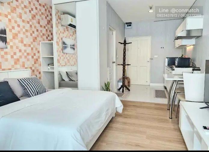 รูป สตูดิโอ | 1 ห้องน้ำ | BTS Punnawithi | 30 ตร.ม. | 14,000 บาท/เดือน | ชั้น 7 — City Condo กรุงเทพฯ - รูปที่ 3/10