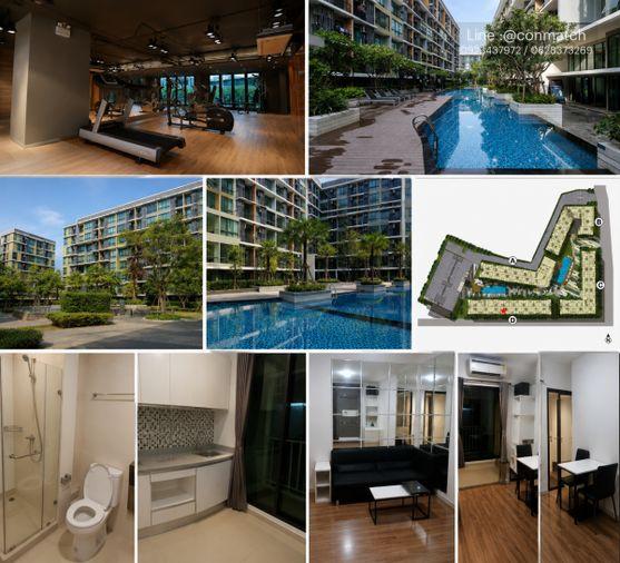 รูป 1 ห้องนอน | 1 ห้องน้ำ | MRT Sutthisan | 34 ตร.ม. | 8,000 บาท/เดือน | ชั้น 7 — Sukhumvit 103 กรุงเทพฯ - รูปที่ 1/1