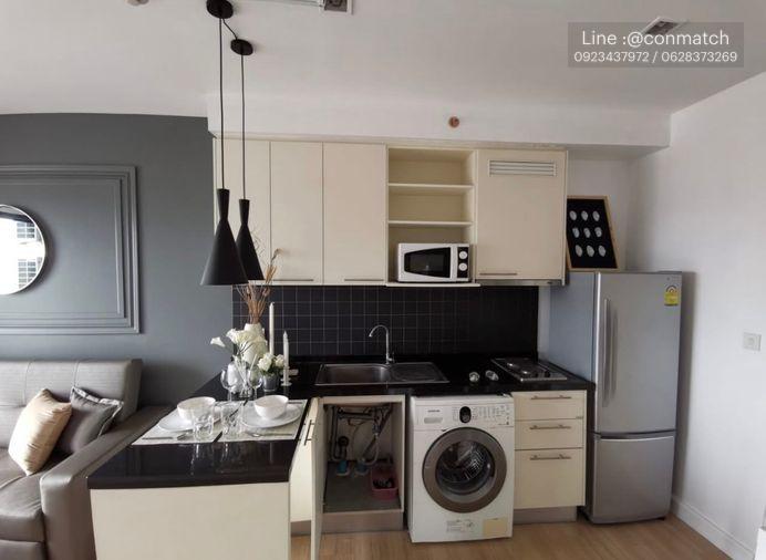picture 1Bed | 1Bath | MRT Lumphini | 42sqm | THB 20,000/mo | Fl.22 — The Seed Mingle Bangkok - 3/4