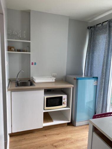 รูป 1 ห้องนอน | 1 ห้องน้ำ | BTS Suan Luang Rama IX | 23 ตร.ม. | 7,000 บาท/เดือน | ชั้น 6 — Lumpini Ville On Nut 46 กรุงเทพฯ - รูปที่ 9/10