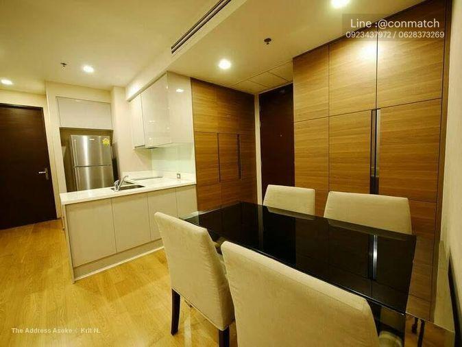 รูป 2 ห้องนอน | 2 ห้องน้ำ | MRT Phetchaburi | 65 ตร.ม. | 40,000 บาท/เดือน | ชั้น 30 — The Address Asoke กรุงเทพฯ - รูปที่ 4/4