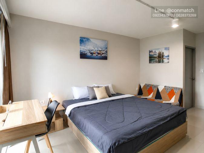 picture Studio | 1Bath | MRT Phra Ram 9 | 26sqm | THB 9,500/mo | Fl.4 — I-House Laguna Garden Bangkok - 2/2