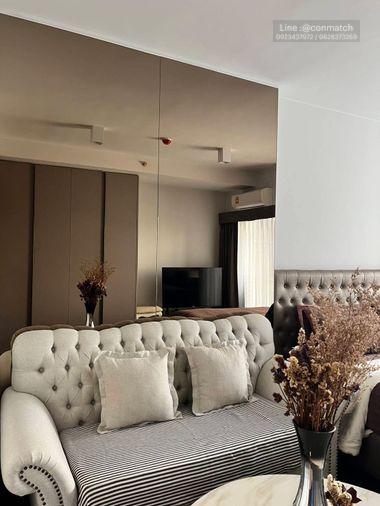 รูป สตูดิโอ | 1 ห้องน้ำ | BTS Bang Chak | 28 ตร.ม. | 15,000 บาท/เดือน | ชั้น 22 — Ideo Sukhumvit 93 กรุงเทพฯ - รูปที่ 1/6
