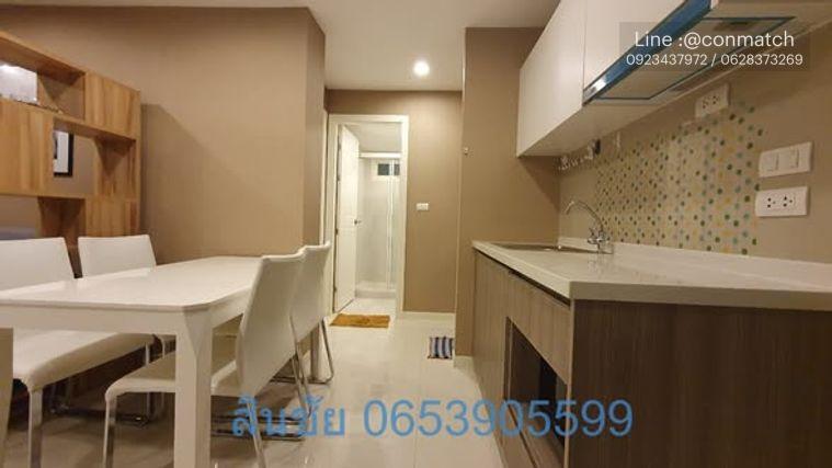 รูป 1 ห้องนอน | 1 ห้องน้ำ | BTS Punnawithi | 58 ตร.ม. | 15,000 บาท/เดือน | ชั้น 5 — Elements Srinakarin กรุงเทพฯ - รูปที่ 1/5