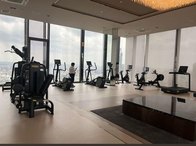 รูป 1 ห้องนอน | 1 ห้องน้ำ | BTS Saphan Taksin | 44 ตร.ม. | 30,000 บาท/เดือน | ชั้น 25 — Rhythm Charoenkrung Pavillion กรุงเทพฯ - รูปที่ 7/9