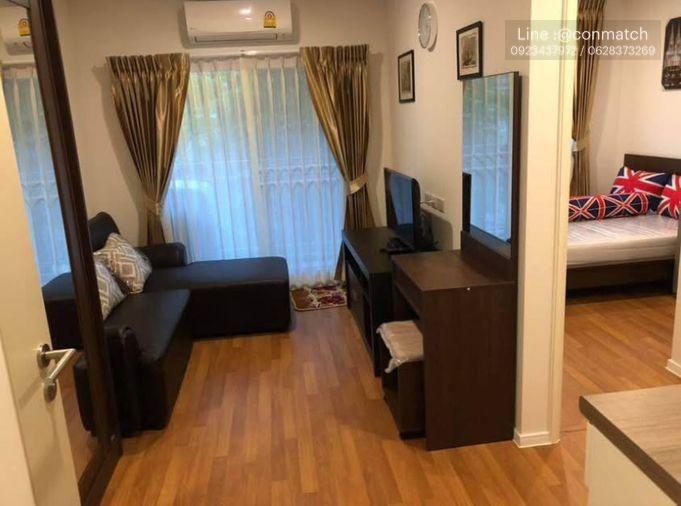 รูป 1 ห้องนอน | 1 ห้องน้ำ | BTS Udom Suk | 26 ตร.ม. | 8,500 บาท/เดือน | ชั้น 2 — Lumpini Place Bangna Km.3 กรุงเทพฯ - รูปที่ 4/10