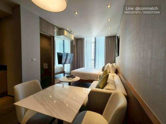 รูป สตูดิโอ | 1 ห้องน้ำ | BTS Phrom Phong | 29 ตร.ม. | 22,000 บาท/เดือน | ชั้น 20 — Park Origin Phrom Phong กรุงเทพฯ - รูปที่ 1/5