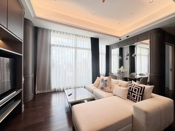picture 2Bed | 2Bath | BTS Phrom Phong | 86sqm | THB 89,000/mo | Fl.27 — The Diplomat 39 Bangkok - 1/2