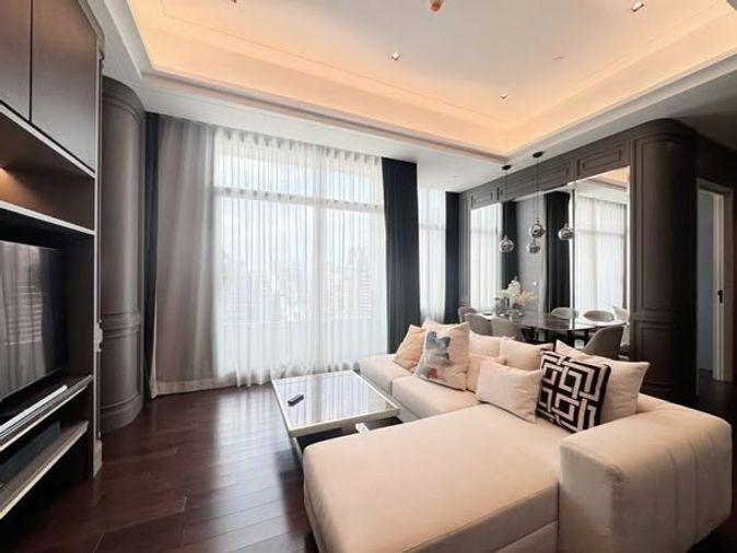 picture 2Bed | 2Bath | BTS Phrom Phong | 86sqm | THB 89,000/mo | Fl.27 — The Diplomat 39 Bangkok - 1/2