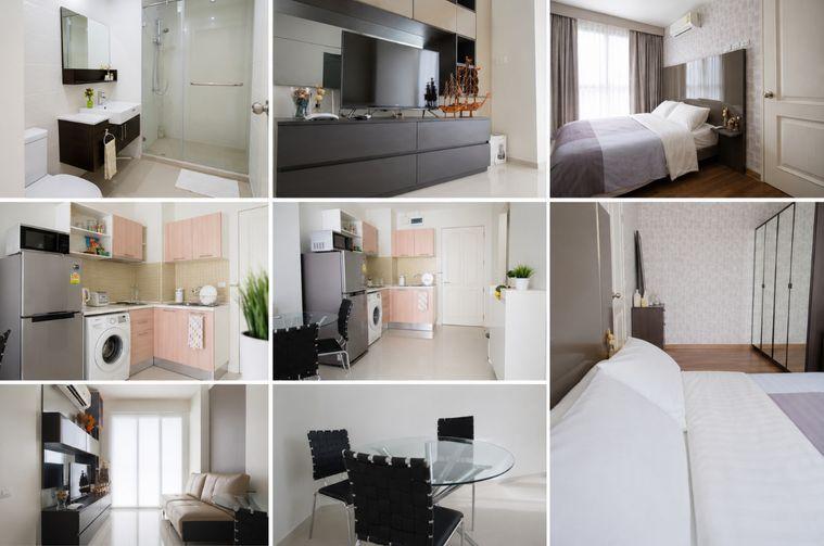 รูป 1 ห้องนอน | 1 ห้องน้ำ | ARL Makkasan | 40 ตร.ม. | 16,000 บาท/เดือน | ชั้น 22 — Airport Link กรุงเทพฯ - รูปที่ 1/1