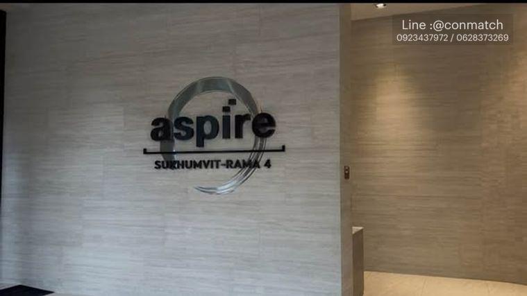 รูป 1 ห้องนอน | 1 ห้องน้ำ | BTS Phra Khanong | 31.4 ตร.ม. | 17,000 บาท/เดือน | ชั้น 23 — Aspire Sukhumvit-Rama 4 กรุงเทพฯ - รูปที่ 1/2