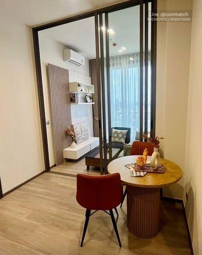 รูป 1 ห้องนอน | 1 ห้องน้ำ | BTS Saphan Taksin | 44 ตร.ม. | 30,000 บาท/เดือน | ชั้น 25 — Rhythm Charoenkrung Pavillion กรุงเทพฯ - รูปที่ 2/9