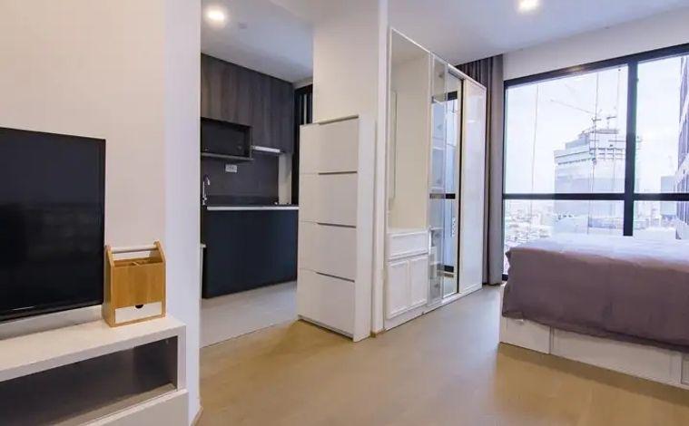 รูป สตูดิโอ | 1 ห้องน้ำ | MRT Sam Yan | 26 ตร.ม. | 30,000 บาท/เดือน | ชั้น 17 — Ashton Chula-Silom กรุงเทพฯ - รูปที่ 2/10