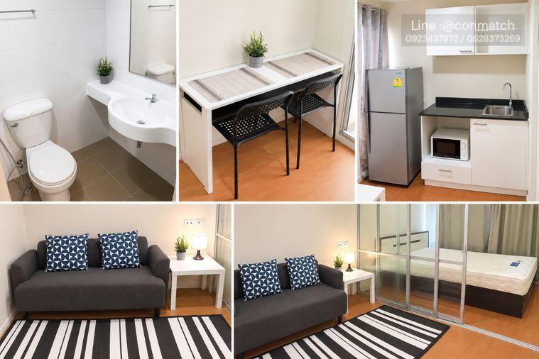 รูป 1 ห้องนอน | 1 ห้องน้ำ | BTS Udom Suk | 23 ตร.ม. | 6,500 บาท/เดือน | ชั้น 4 — Lumpini Mega City กรุงเทพฯ - รูปที่ 1/1