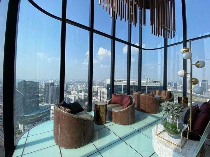 รูป 1 ห้องนอน | 1 ห้องน้ำ | MRT Sam Yan | 35 ตร.ม. | 30,000 บาท/เดือน | ชั้น 20 — Ashton Chula-Silom กรุงเทพฯ - รูปที่ 1/1