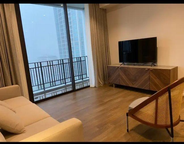 รูป 2 ห้องนอน | 2 ห้องน้ำ | BTS Ratchadamri | 95 ตร.ม. | 120,000 บาท/เดือน | ชั้น 12 — Muniq Langsuan กรุงเทพฯ - รูปที่ 5/10
