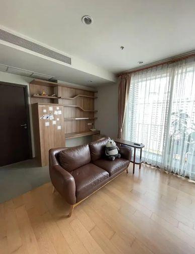 รูป 1 ห้องนอน | 1 ห้องน้ำ | BTS Ratchathewi | 46 ตร.ม. | 30,000 บาท/เดือน | ชั้น 18 — Pyne By Sansiri กรุงเทพฯ - รูปที่ 1/8