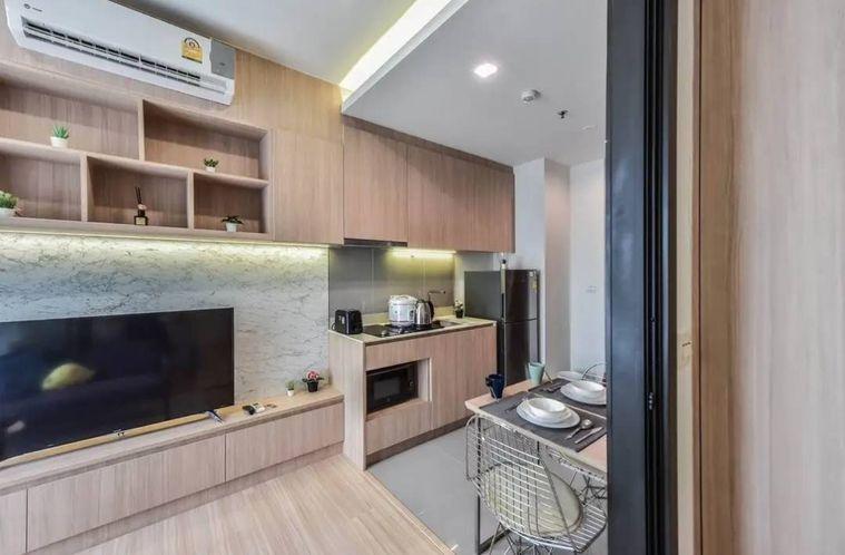 รูป 1 ห้องนอน | 1 ห้องน้ำ | BTS Saphan Khwai | 35 ตร.ม. | 20,000 บาท/เดือน | ชั้น 19 — M Jatujak กรุงเทพฯ - รูปที่ 8/10