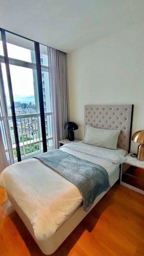 รูป 2 ห้องนอน | 1 ห้องน้ำ | BTS Phrom Phong | 52 ตร.ม. | 40,000 บาท/เดือน | ชั้น 12 — Park Origin Phrom Phong กรุงเทพฯ - รูปที่ 2/5