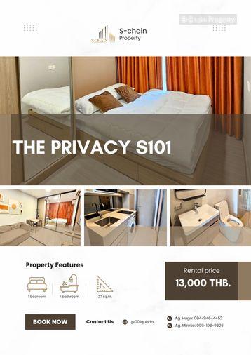 picture ðŋâĻFor rent ðĄ The Privacy Sukhumvit 101 âĻ NO-024 - 1/9