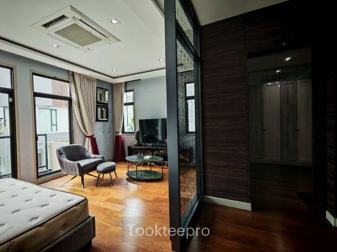รูป บ้านเดี่ยว3 ชั้น หลังมุม ไม่มีบ้านตรงข้าม สุขุมวิท 101 - รูปที่ 12/27