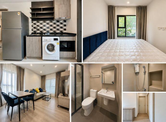 picture 2Bed | 1Bath | MRT Phetchaburi | 46sqm | THB 27,000/mo | Fl.6 — The Base Phetchaburi-Thonglor Bangkok - 1/1