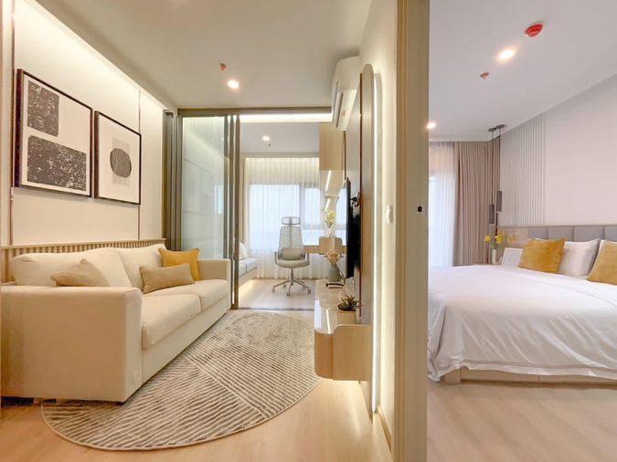 รูป 1 ห้องนอน | 1 ห้องน้ำ | MRT Queen Sirikit National Convention Centre | 35 ตร.ม. | 33,000 บาท/เดือน | ชั้น 19 — Life Rama 4 - Asoke กรุงเทพฯ - รูปที่ 2/3