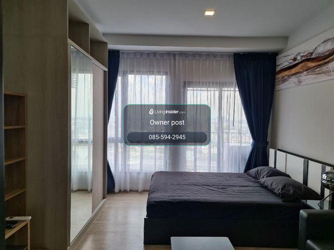 picture Studio | 1Bath | MRT Ramkhamhaeng | 27sqm | THB 14,000/mo | Fl.11 — The Tree Pattanakarn - Ekkamai Bangkok - 3/10