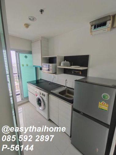 รูป 🔥 คอนโดใกล้ MRT ห้วยขวาง ให้เช่า! ไลฟ์ รัชดาภิเษก [P-56144] 2 ห้องนอน ชั้น 26 | Line@easythaihome 085-592-2897 - รูปที่ 2/12