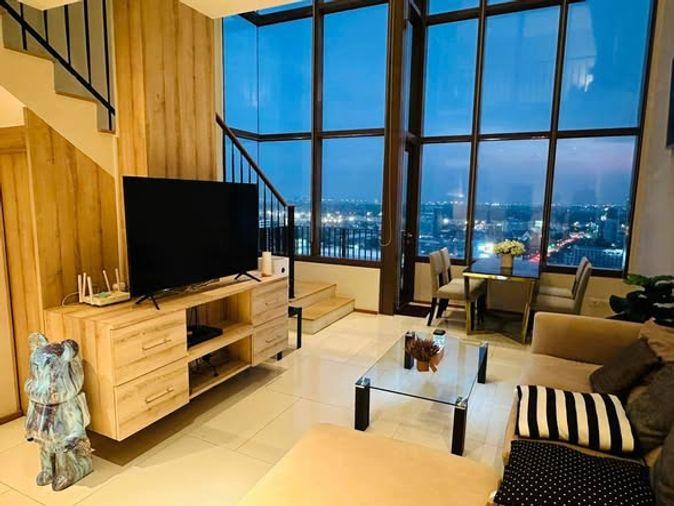 รูป 1 ห้องนอน | 2 ห้องน้ำ | BTS Phrom Phong | 83 ตร.ม. | 55,000 บาท/เดือน | ชั้น 28 — The Emporio Place กรุงเทพฯ - รูปที่ 1/5