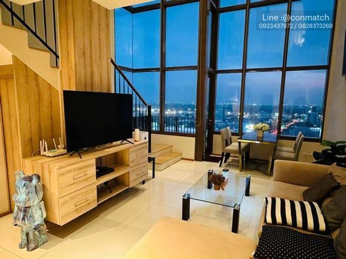 รูป 1 ห้องนอน | 2 ห้องน้ำ | BTS Phrom Phong | 83 ตร.ม. | 55,000 บาท/เดือน | ชั้น 28 — The Emporio Place กรุงเทพฯ - รูปที่ 1/5