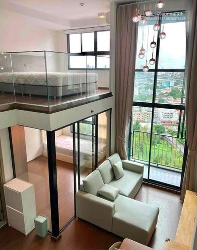 รูป 2 ห้องนอน | 1 ห้องน้ำ | MRT Ramkhamhaeng | 51 ตร.ม. | 26,000 บาท/เดือน | ชั้น 23 — Ideo New Rama 9 กรุงเทพฯ - รูปที่ 1/5
