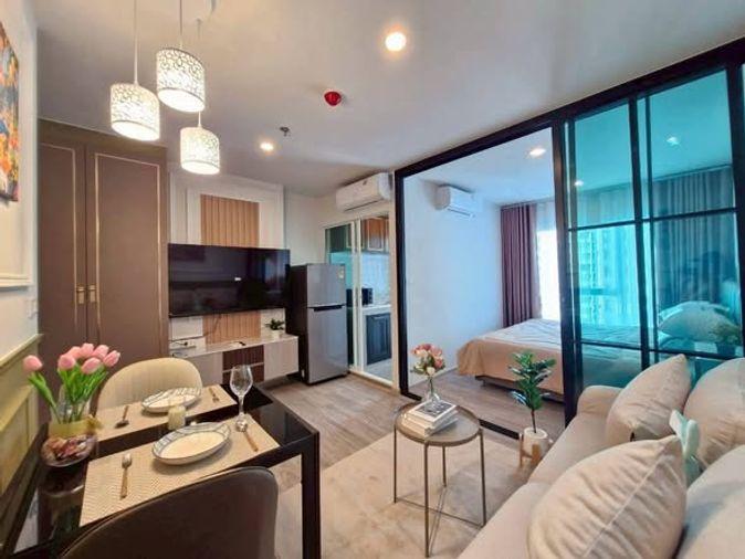 รูป 1 ห้องนอน | 1 ห้องน้ำ | BTS Bang Na | 28 ตร.ม. | 12,000 บาท/เดือน | ชั้น 21 — Regent Home Bangna กรุงเทพฯ - รูปที่ 2/5