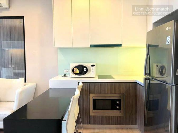 picture 1Bed | 1Bath | BTS Krung Thon Buri | 38sqm | THB 17,500/mo | Fl.24 — Urbano Absolute Bangkok - 4/5