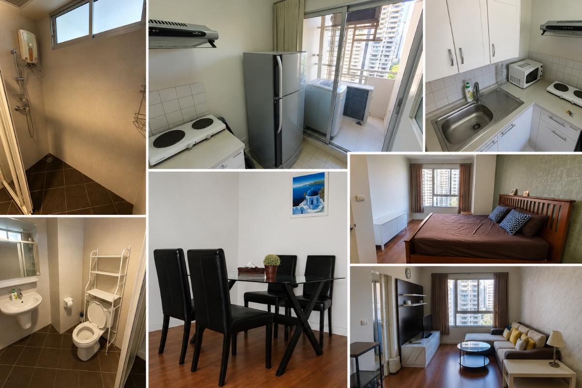 รูป 1 ห้องนอน | 1 ห้องน้ำ | BTS Phrom Phong | 52 ตร.ม. | 19,000 บาท/เดือน | ชั้น 16 — Condo One X Sukhumvit 26 กรุงเทพฯ - รูปที่ 1/1