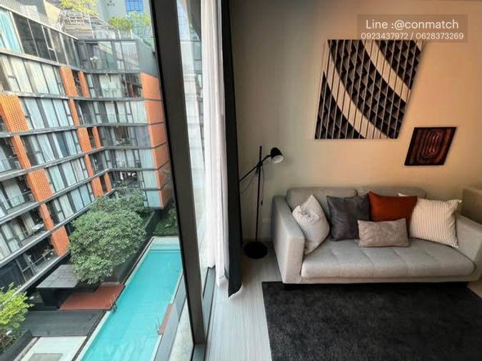 รูป 1 ห้องนอน | 1 ห้องน้ำ | BTS Ekkamai | 40 ตร.ม. | 27,000 บาท/เดือน | ชั้น 6 — Quintara Treehaus Sukhumvit 42 กรุงเทพฯ - รูปที่ 4/5