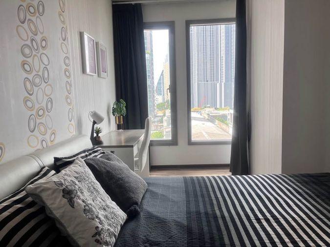 รูป 1 ห้องนอน | 1 ห้องน้ำ | BTS Ekkamai | 35 ตร.ม. | 18,000 บาท/เดือน | ชั้น 7 — Ceil By Sansiri กรุงเทพฯ - รูปที่ 5/9