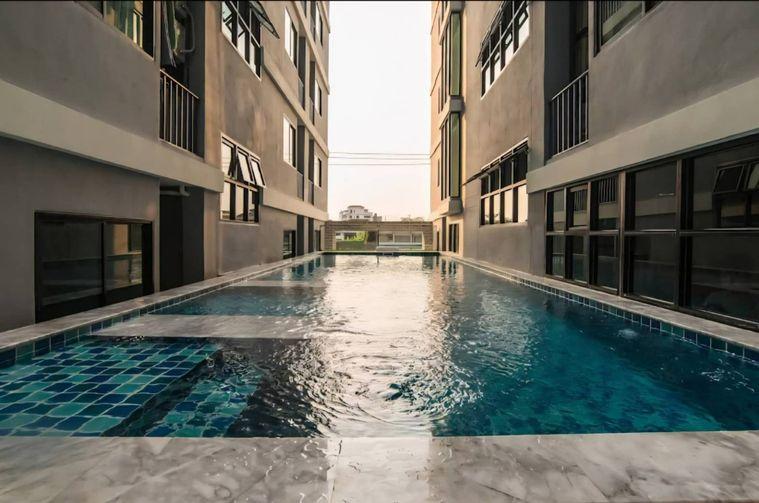 picture 1Bed | 1Bath | BTS Bearing | 29sqm | THB 8,500/mo | Fl.8 — B-Loft Sukhumvit 109 Bangkok - 3/10