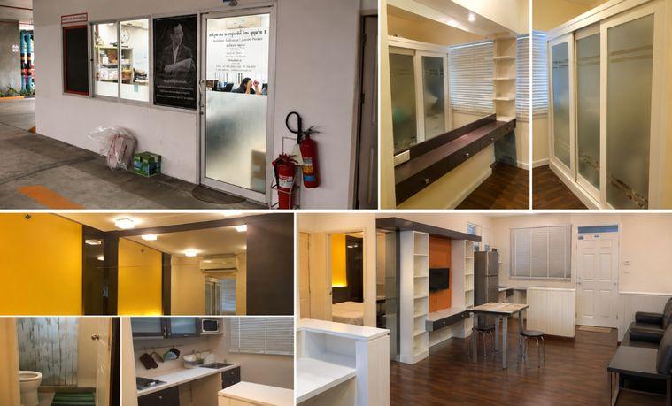 รูป 1 ห้องนอน | 1 ห้องน้ำ | BTS Udom Suk | 42 ตร.ม. | 12,000 บาท/เดือน | ชั้น 4 — City Home Sukhumvit กรุงเทพฯ - รูปที่ 1/1