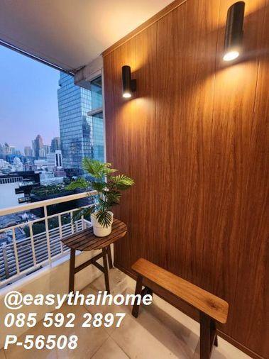 รูป 🔥 คอนโดใกล้ BTS ช่องนนทรี ให้เช่า! Ivy Sathorn 10 [P-56508] 1 ห้องนอน ชั้น 18 | Line@easythaihome 085-592-2897 - รูปที่ 6/7