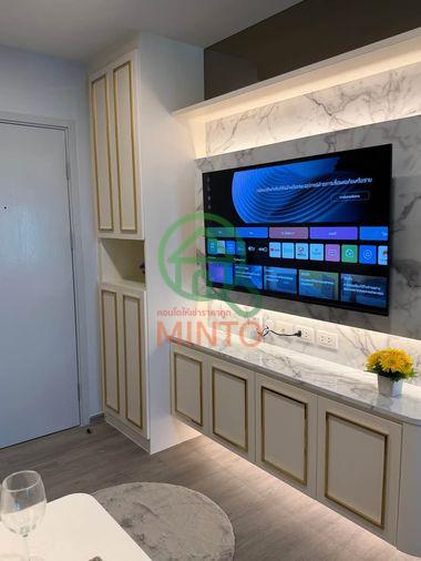 รูป 🚝 ปล่อยเช่า Regent Home วุฒากาศ ตึก A ชั้นสูงลิ่ว 32 ตกแต่งบิลท์อินไม้แท้หรูหรา เปิดม่านรับวิวองค์พระสวยงามสงบตา! 🕌 - รูปที่ 5/12