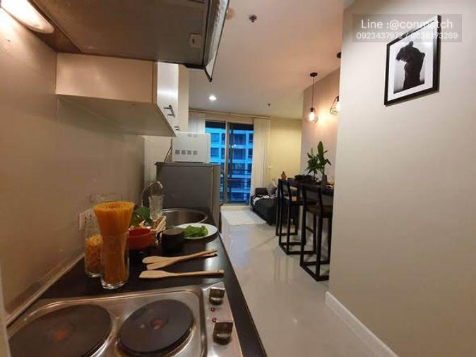 รูป 1 ห้องนอน | 1 ห้องน้ำ | BTS Udom Suk | 43 ตร.ม. | 13,000 บาท/เดือน | ชั้น 8 — @ City Sukhumvit 101/1 กรุงเทพฯ - รูปที่ 1/5