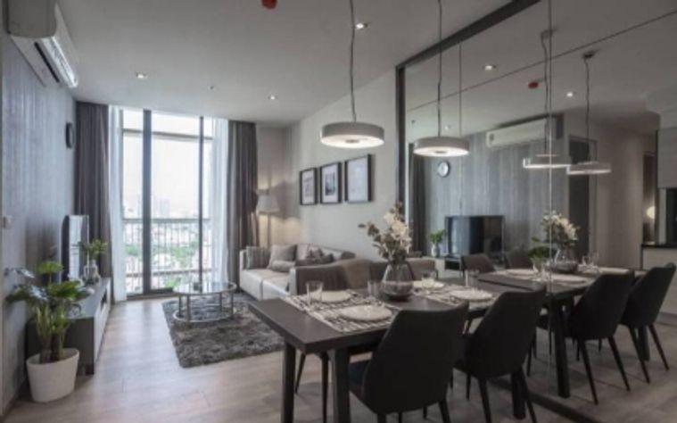 picture 2Bed | 1Bath | BTS Phrom Phong | 55sqm | THB 48,000/mo | Fl.18 — Park Origin Phrom Phong Bangkok - 9/10