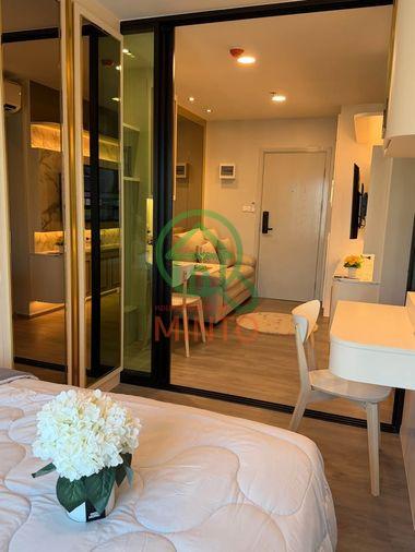 รูป 🚝 ปล่อยเช่า Regent Home วุฒากาศ ตึก A ชั้นสูงลิ่ว 32 ตกแต่งบิลท์อินไม้แท้หรูหรา เปิดม่านรับวิวองค์พระสวยงามสงบตา! 🕌 - รูปที่ 9/12