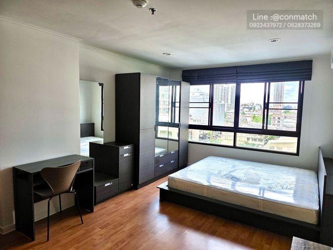 รูป 1 ห้องนอน | 1 ห้องน้ำ | BTS Saphan Khwai | 31 ตร.ม. | 12,000 บาท/เดือน | ชั้น 7 — Lumpini Ville Phahol-Sutthisan กรุงเทพฯ - รูปที่ 1/10