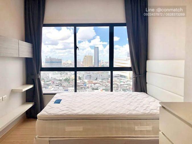 picture 1Bed | 1Bath | BTS Krung Thon Buri | 38sqm | THB 17,500/mo | Fl.24 — Urbano Absolute Bangkok - 2/5