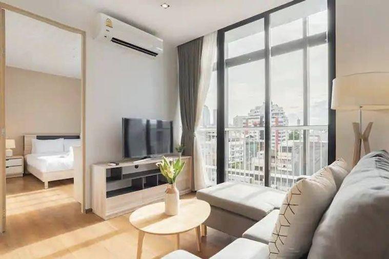 picture 2Bed | 1Bath | BTS Phrom Phong | 56sqm | THB 42,000/mo | Fl.5 — Park Origin Phrom Phong Bangkok - 7/10