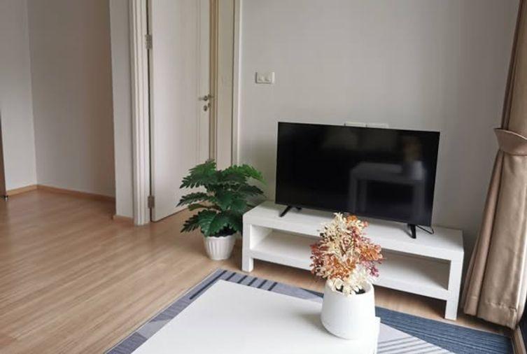 รูป 1 ห้องนอน | 1 ห้องน้ำ | BTS Mueang Thong Thani | 34.38 ตร.ม. | 12,000 บาท/เดือน | ชั้น 22 — BASE Chaengwattana กรุงเทพฯ - รูปที่ 2/5