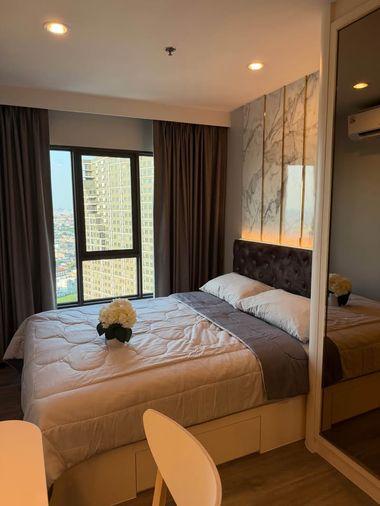 รูป 🚝 ปล่อยเช่า Regent Home วุฒากาศ   ตึก A ชั้นสูงลิ่ว 32 ตกแต่งบิลท์อินไม้แท้หรูหรา เปิดม่านรับวิวองค์พระสวยงามสงบตา! 🕌 - รูปที่ 1/12
